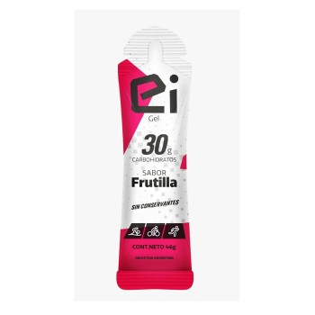 Gel Energetico EI x 46gr - Sabor Frutilla
