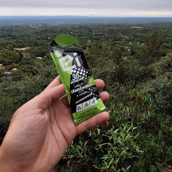 Gel Energetico EI x 46gr con Cafeina - Sabor Manzana