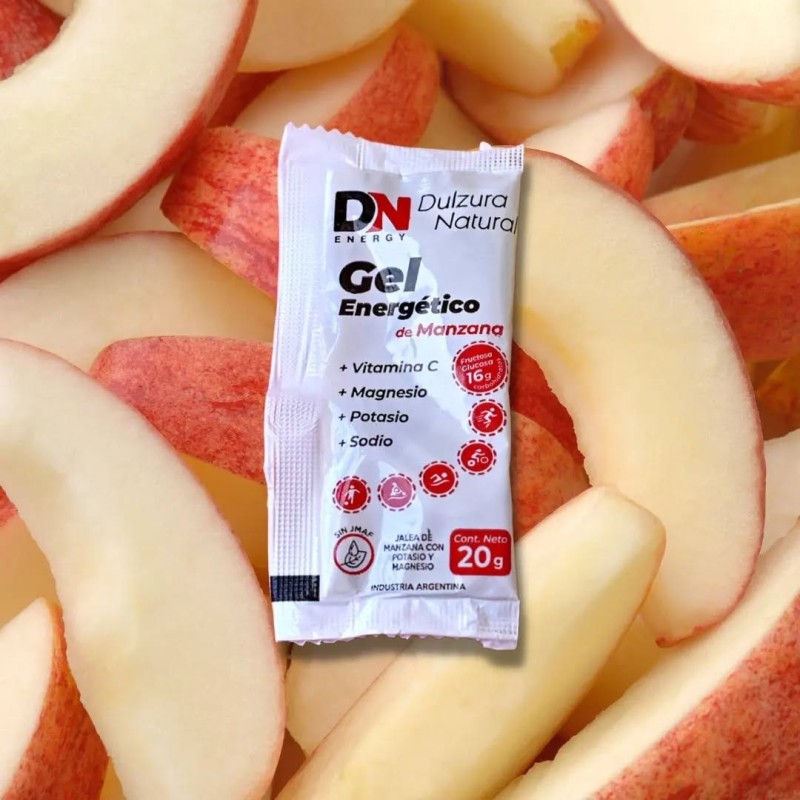 Gel Energetico de Manzana x 20gr - DN Energy