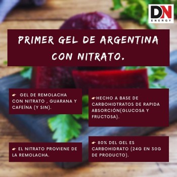 Gel Energetico de Remolacha x 20gr - DN Energy