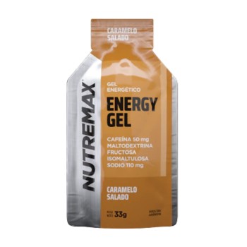 Energy Gel con Cafeina sabor Caramelo Salado - Nutremax