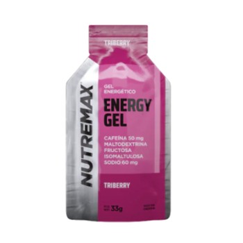 Energy Gel con Cafeina sabor Triberry - Nutremax