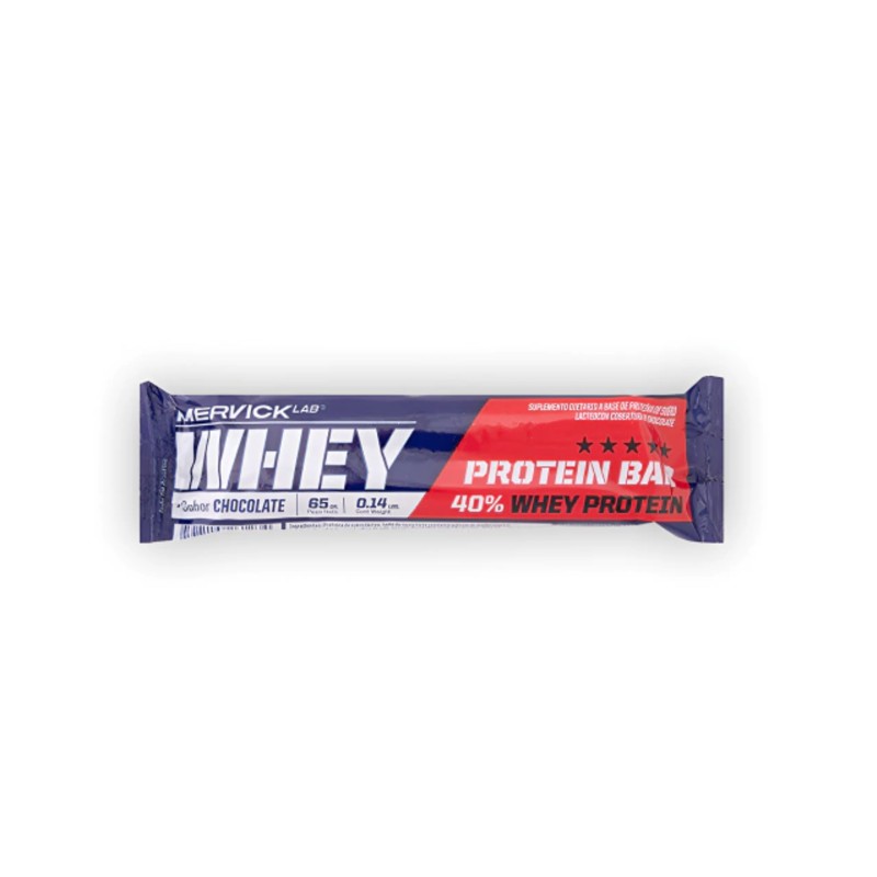 Barra de Proteina Whey x 65gr sabor Banana - Mervick